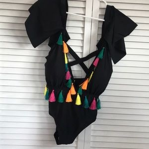 Bikinis Set Sexy Push up With Tassels